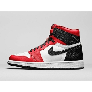 ナイキ(NIKE)のNIKE WMNS AIR JORDAN 1 HIGH OG SATIN RED(スニーカー)