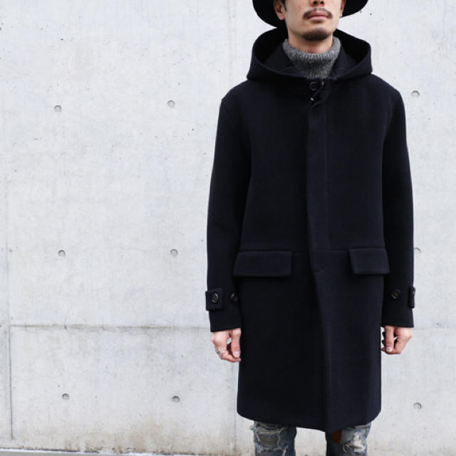 allege フーデッドコート - ステンカラーコート