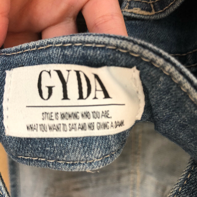 GYDA(ジェイダ)のgyda オーバーオール　サロペット レディースのパンツ(サロペット/オーバーオール)の商品写真