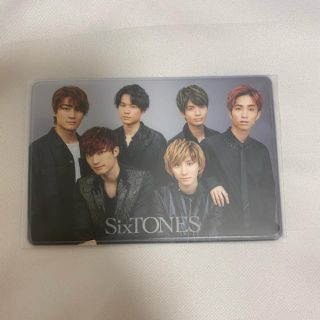 ジャニーズ(Johnny's)のsixtones 会員証ケース(男性アイドル)