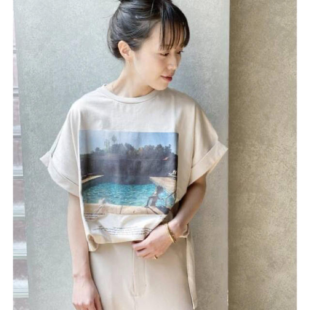 Plage(プラージュ)のPlage 【JANE SMITH/ジェーンスミス】 SP PHOTO Tシャツ レディースのトップス(Tシャツ(半袖/袖なし))の商品写真