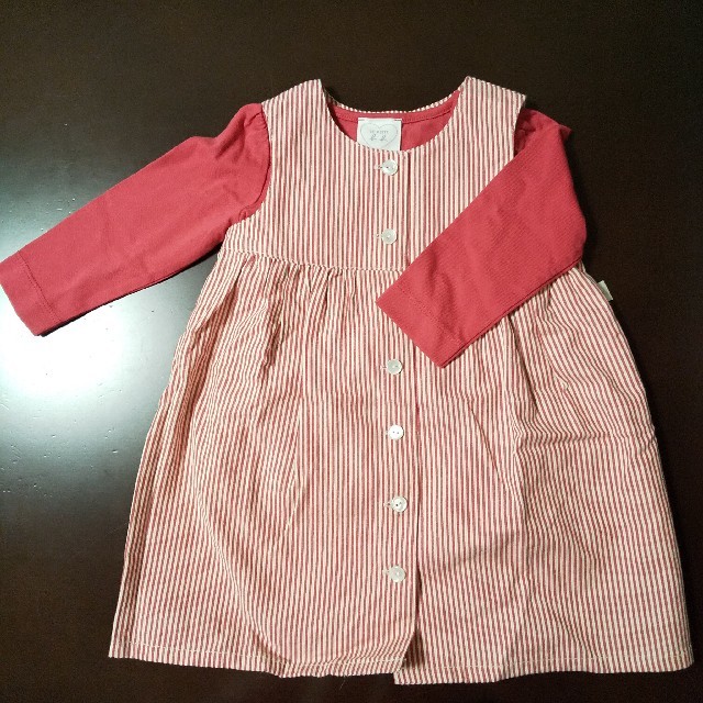 agnes b.(アニエスベー)の【値下げ】アニエスベー子供服2着セット1an(80cm)【未使用】 キッズ/ベビー/マタニティのベビー服(~85cm)(ワンピース)の商品写真