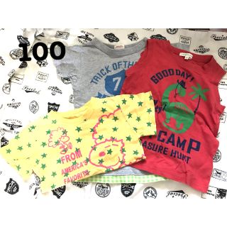 ジャンクストアー(JUNK STORE)の100センチTシャツセット⭐︎(Tシャツ/カットソー)