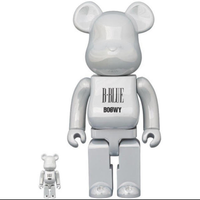 BE@RBRICK BOOWY “B・BLUE” 100％ & 400％ エンタメ/ホビーのフィギュア(その他)の商品写真