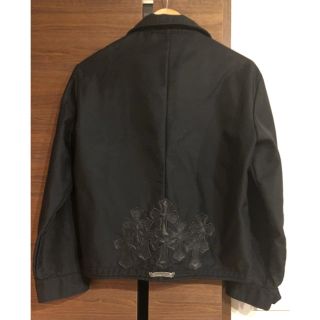 クロムハーツ(Chrome Hearts)の希少 クロムハーツ セメタリークロスパッチ ナイロン ジャケット S(ナイロンジャケット)