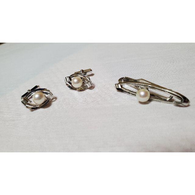 MIKIMOTO - 正規美 レア ミキモト 大粒パール ラインアートSV MIKIMOTO - 正規美 レア ミキモト 大粒パール ラインアートSV