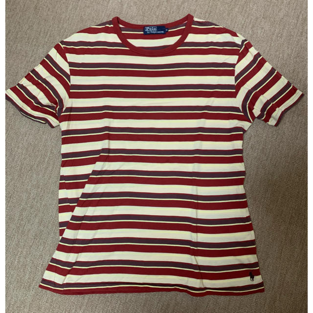 Ralph Lauren(ラルフローレン)のヴィンテージ  古着　ラルフローレン　ボーダーTシャツ　90s メンズのトップス(Tシャツ/カットソー(半袖/袖なし))の商品写真