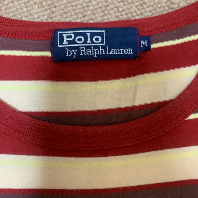 Ralph Lauren(ラルフローレン)のヴィンテージ  古着　ラルフローレン　ボーダーTシャツ　90s メンズのトップス(Tシャツ/カットソー(半袖/袖なし))の商品写真