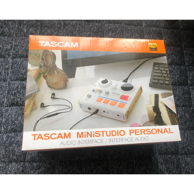 TASCOM MiNiSTUDIO PERSONAL US-32W  楽器のDTM/DAW(オーディオインターフェイス)の商品写真