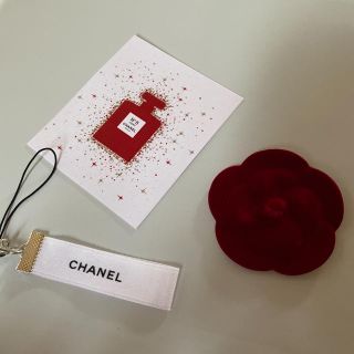 シャネル(CHANEL)の3118  CHANEL リボンチャーム&カメリア&ムエット(チャーム)