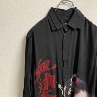 ヨウジヤマモト(Yohji Yamamoto)のyohji yamaomto ヨウジヤマモト 血染め猫 シャツ(シャツ)