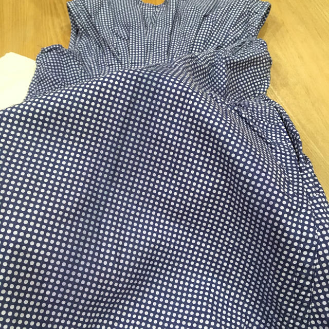 Marni(マルニ)の訳あり　marni キッズ　ワンピース　ドット柄　水玉　サイズ2 キッズ/ベビー/マタニティのキッズ服女の子用(90cm~)(ワンピース)の商品写真