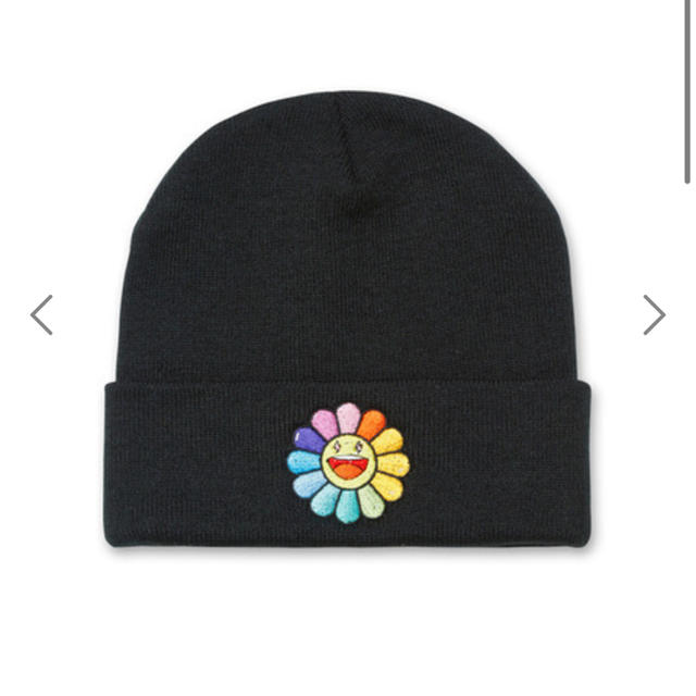 J Balvin x 村上隆 RAINBOW FLOWER HAT BLACK