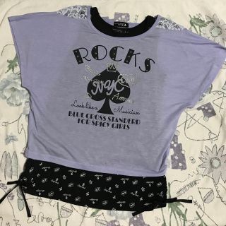 ナルミヤ インターナショナル(NARUMIYA INTERNATIONAL)のナルミヤ　BLUECROSS girl 160 L(Tシャツ/カットソー)