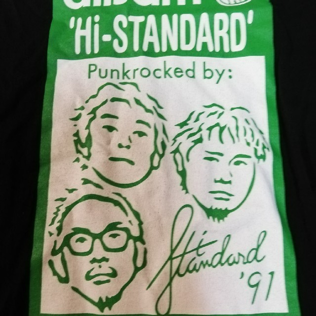 HIGH!STANDARD - Hi-STANDARD エアジャム ハイスタ tシャツの HIGH!STANDARD - Hi-STANDARD エアジャム ハイスタ tシャツの