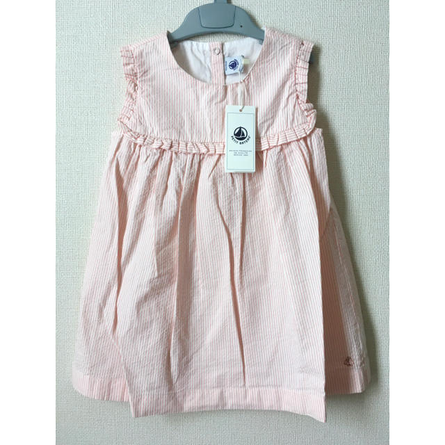 PETIT BATEAU(プチバトー)のSALE 新品 プチバトー ワンピース 2020 SS  36M キッズ/ベビー/マタニティのキッズ服女の子用(90cm~)(ワンピース)の商品写真