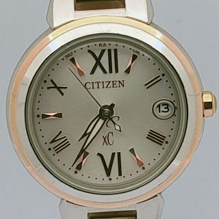 シチズン(CITIZEN)のシチズン クロスシー  レディース 電波ソーラー H058-T016553(腕時計)