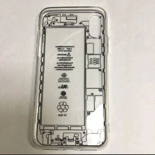 新品 iPhoneケース iPhoneX iPhoneXS クリア スマホ/家電/カメラのスマホアクセサリー(iPhoneケース)の商品写真