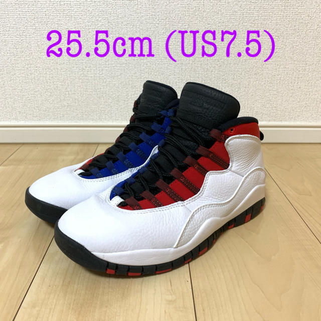 【美品】NIKE AIR JORDAN 10 RETRO 25.5cm