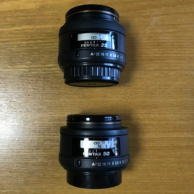 カメラ【美品・お得】PENTAX FA 単焦点レンズ 2本セット