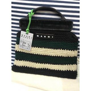 マルニ(Marni)のマルニフラワーカフェ　クロシェバック　新品未使用(ハンドバッグ)