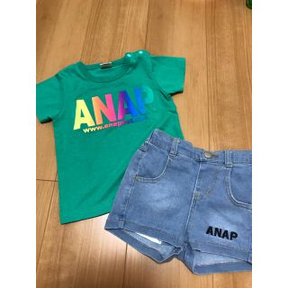 アナップキッズ(ANAP Kids)のANAP90セットアップ♡(Tシャツ/カットソー)