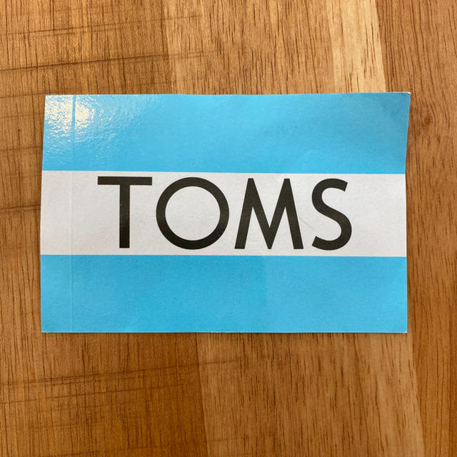 TOMS(トムズ)の新品　トムズ　ステッカー レディースの靴/シューズ(スリッポン/モカシン)の商品写真