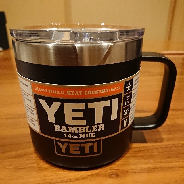 YETI イエティ ランブラー 14oz マグ 414ml ブラック マグカップ