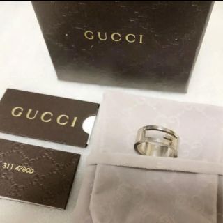 グッチ(Gucci)のグッチ GUCCI Gリング Gマーク シルバー 正規品(リング(指輪))