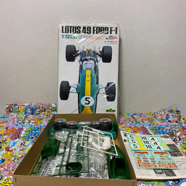 LOTUS(ロータス)のTAMIYA 1:12 LOTUS 49 FORD F1 エンタメ/ホビーのおもちゃ/ぬいぐるみ(プラモデル)の商品写真