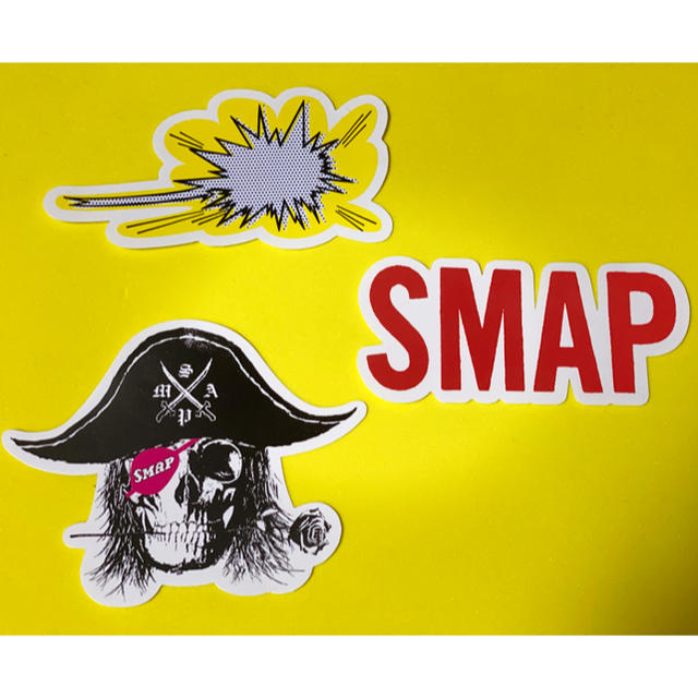 SMAP ステッカー 8枚 エンタメ/ホビーのタレントグッズ(アイドルグッズ)の商品写真