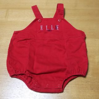 エル(ELLE)のELLE ベビー だるまオール ベビーオール(ロンパース)