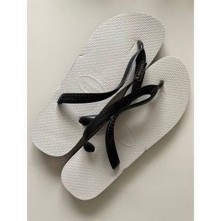 ハワイアナス(havaianas)の【新品未使用】メンズ　ハワイアナス　ビーサン(ビーチサンダル)