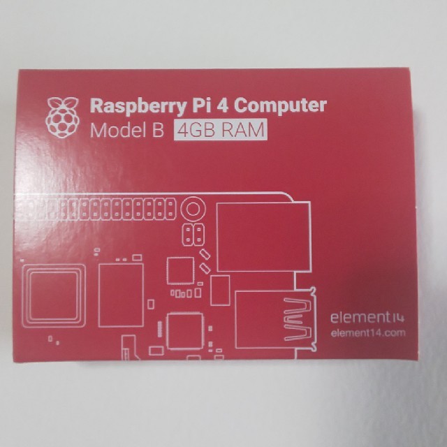 【新品】ラズベリーパイ4 モデルB 4GB