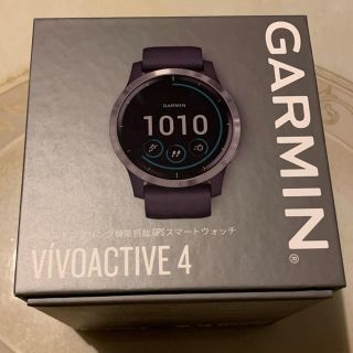 ガーミン(GARMIN)のGARMIN vivoactive 4 スマートウォッチ 新品(腕時計(デジタル))