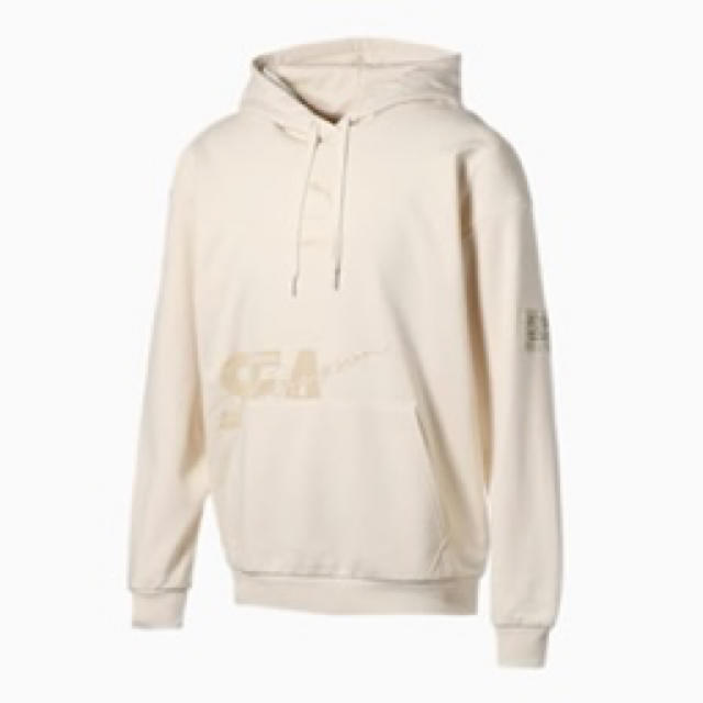 SEA(シー)のPUMA RS × WAS_BYE DYE HOODY / KHAKI  XL メンズのトップス(パーカー)の商品写真