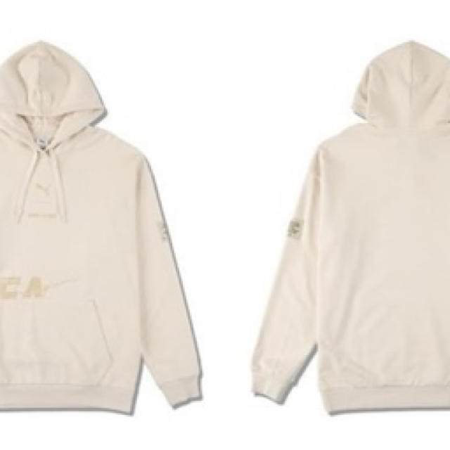 SEA(シー)のPUMA RS × WAS_BYE DYE HOODY / KHAKI  XL メンズのトップス(パーカー)の商品写真