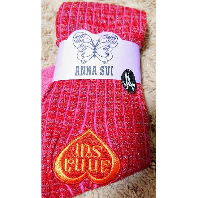 ANNA SUI(アナスイ)の《未使用》ANNA SUI ハイソックス レディースのレッグウェア(ソックス)の商品写真