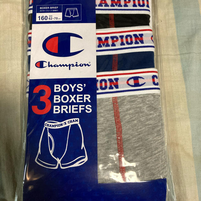 Champion(チャンピオン)のチャンピオンボクサーパンツ　160 メンズのアンダーウェア(ボクサーパンツ)の商品写真