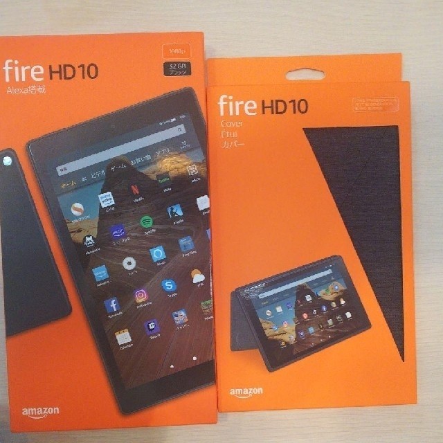 Amazon Fire HD 10 純正ケース付属