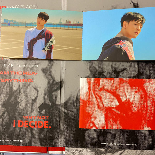 iKON(アイコン)のiKON i DECIDE: 3rd Mini Album (RED) エンタメ/ホビーのCD(K-POP/アジア)の商品写真