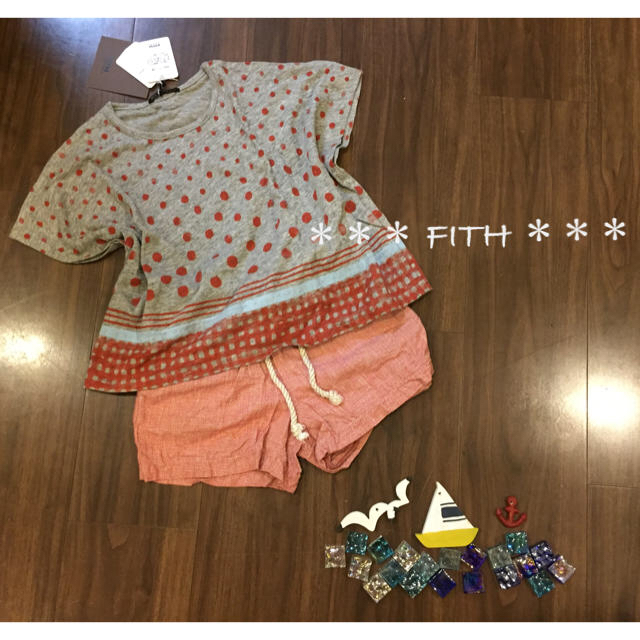 FITH(フィス)の★ 使用数回美品 ★ FITH フィス ショートパンツ 110 ★ DD  キッズ/ベビー/マタニティのキッズ服女の子用(90cm~)(パンツ/スパッツ)の商品写真