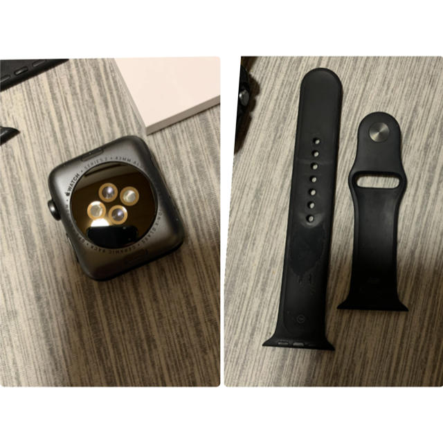 Apple Watch(アップルウォッチ)のUVER様専用Apple Watch2 42mm充電スタンドセット メンズの時計(腕時計(デジタル))の商品写真