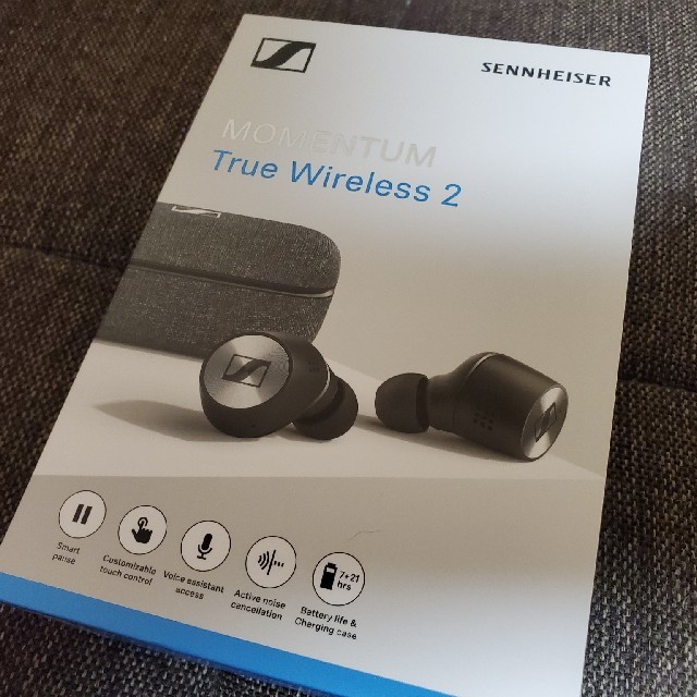 ヘッドフォン/イヤフォンゼンハイザー Momentum True Wireless 2 美品