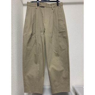 サンシー(SUNSEA)のURU(ウル) | 19FUP05 / COTTON 2 TUCK PANTS (スラックス)