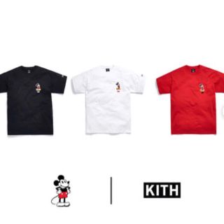 シュプリーム(Supreme)のKITH X Disney 90s Mickey Tee(Tシャツ/カットソー(半袖/袖なし))