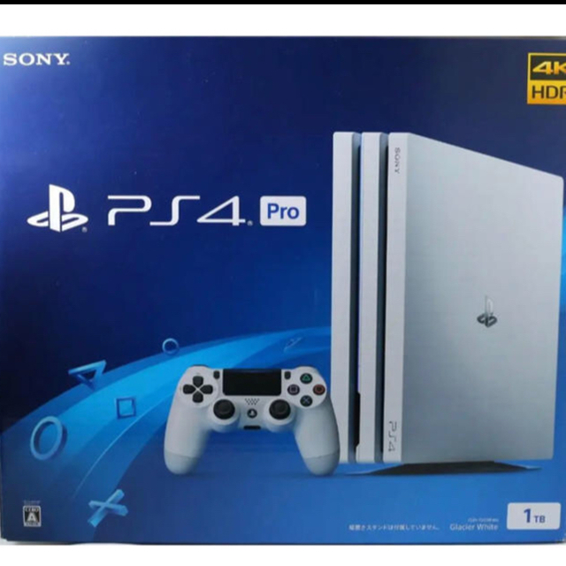 今季ブランド PlayStation4 - プレイステーション4本体 PS4 グレイシャーホワイト 1TB 家庭用ゲーム機本体