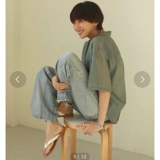 トゥデイフル(TODAYFUL)のsilk boyfriend shirt♡(シャツ/ブラウス(半袖/袖なし))