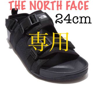 ザノースフェイス(THE NORTH FACE)の【専用商品】新品未使用品！ノースフェイス サンダル サイズ24センチ(サンダル)