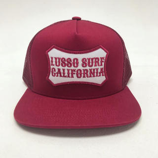 スタンダードカリフォルニア(STANDARD CALIFORNIA)のストリート系☆LUSSO SURF ボックスロゴ刺繍キャップ☆帽子　RVCA(キャップ)
